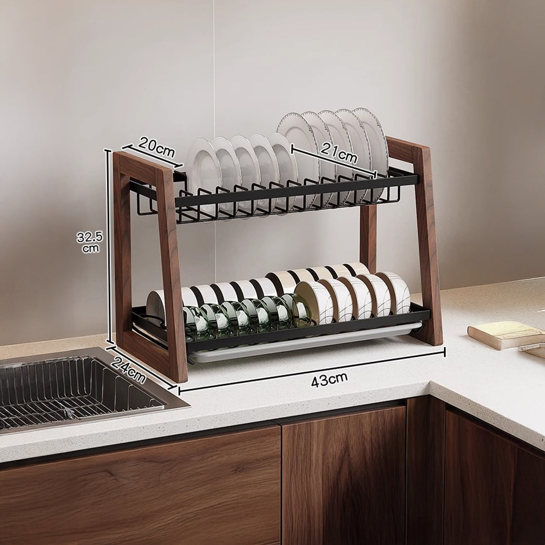 Linnea Walnut Multifunctional Spice Rack