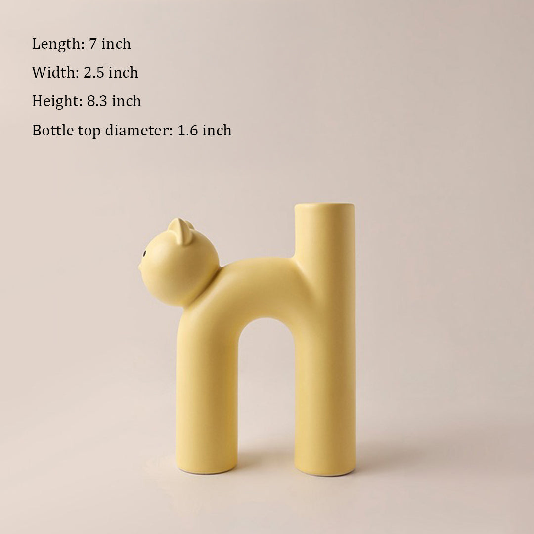 Cute Cat Vase