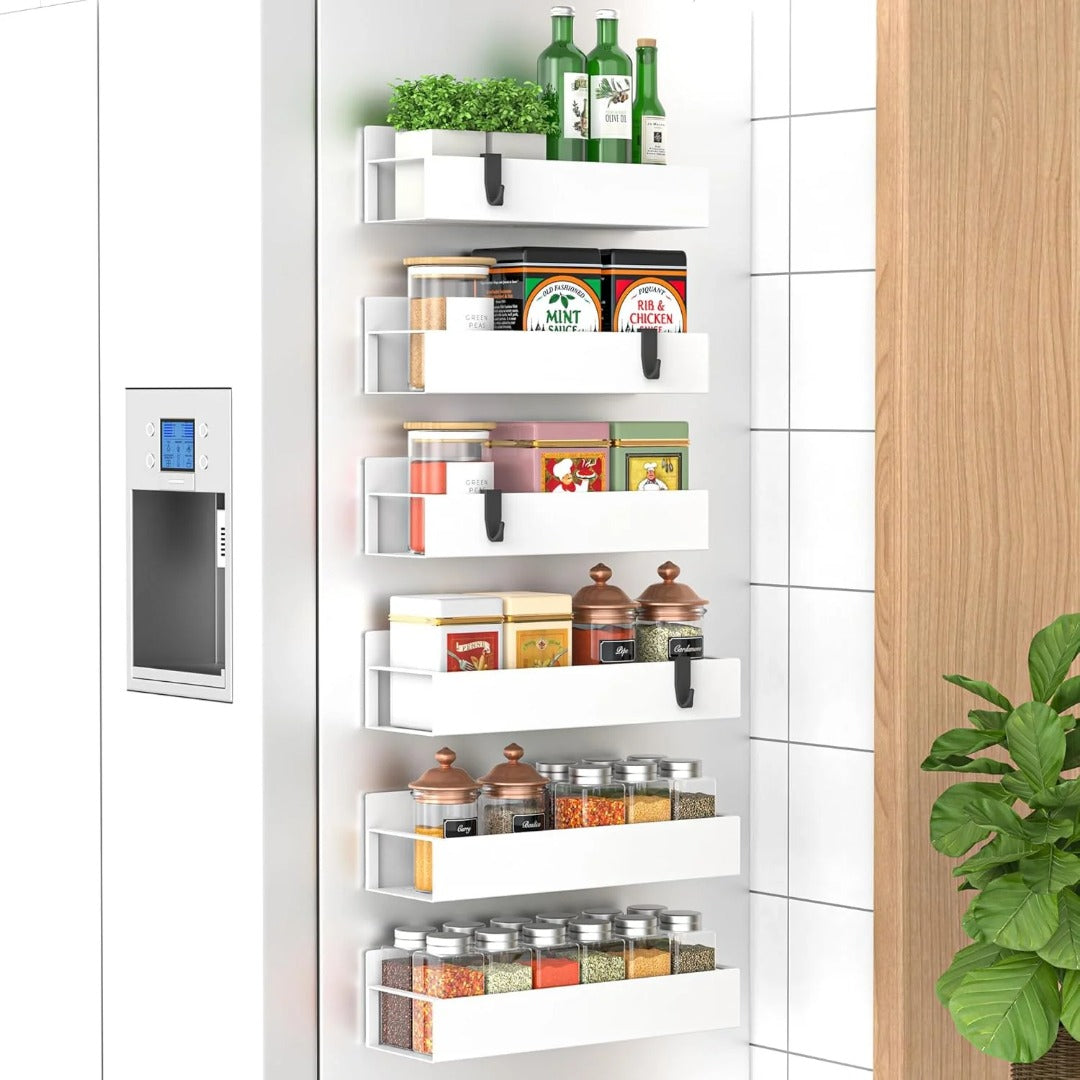 Laura Magnetic Spice Storage Rack Organizer