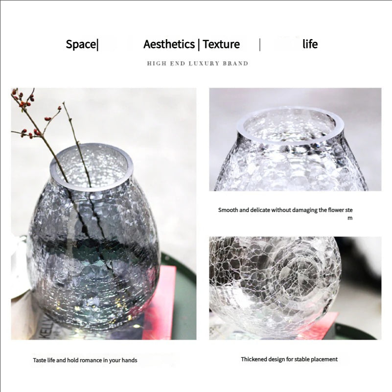 Ice Flower Vase