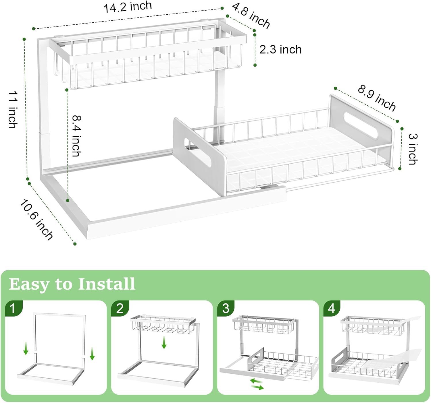 Krista Under Sink Organizer