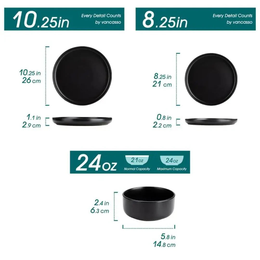 Floria 18PCS Dinnerware Set
