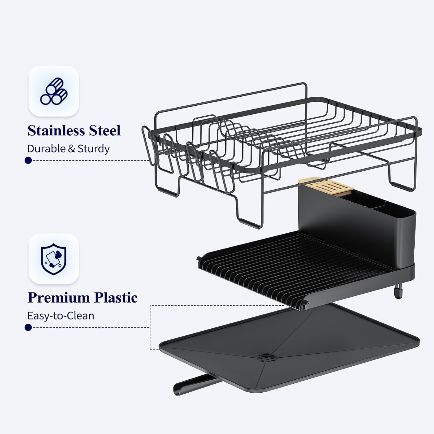 Lucia Large Dish Drying Rack
