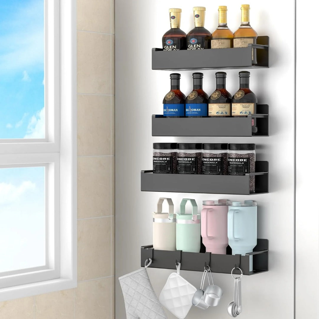 Laura Magnetic Spice Storage Rack Organizer