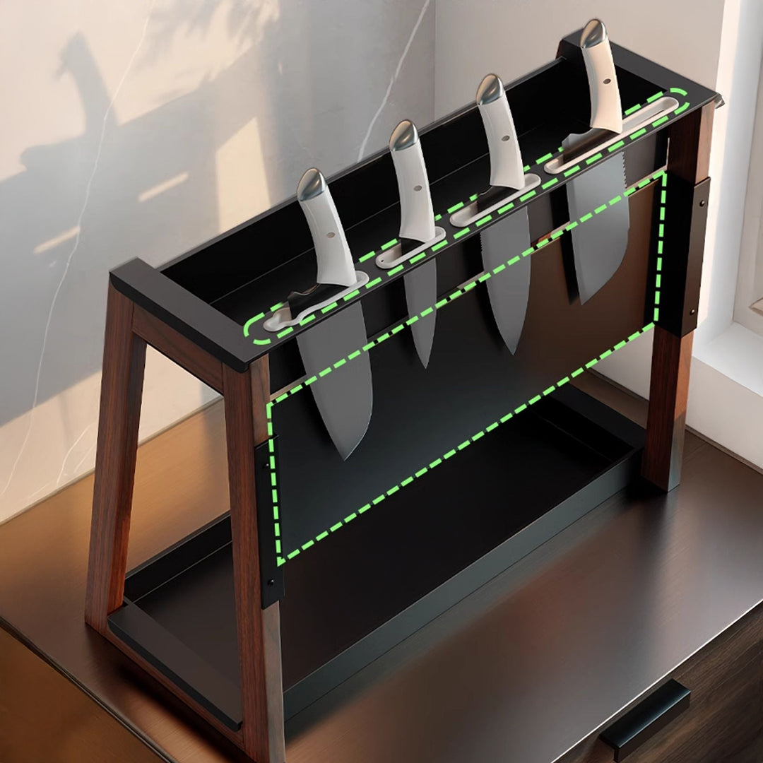 Linnea Walnut Multifunctional Spice Rack
