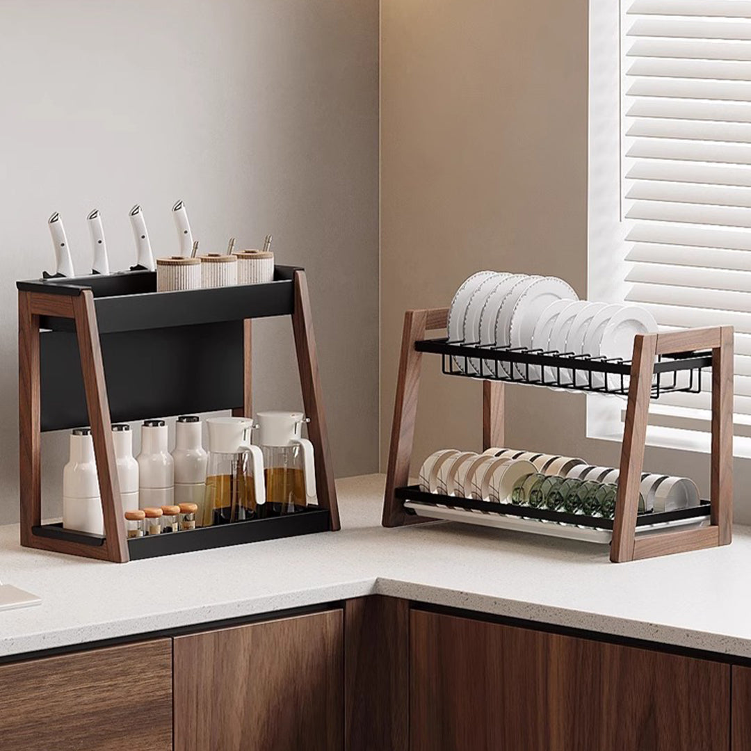 Linnea Walnut Multifunctional Spice Rack