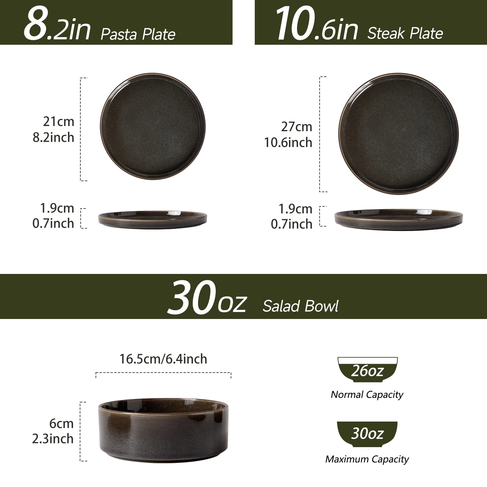 Michael 16PCS Dinnerware Sets