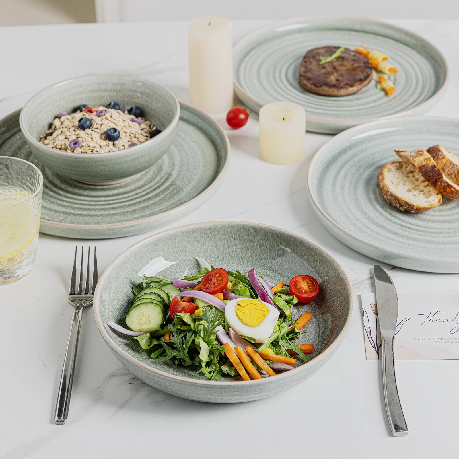 Justine 16PCS Dinnerware Sets