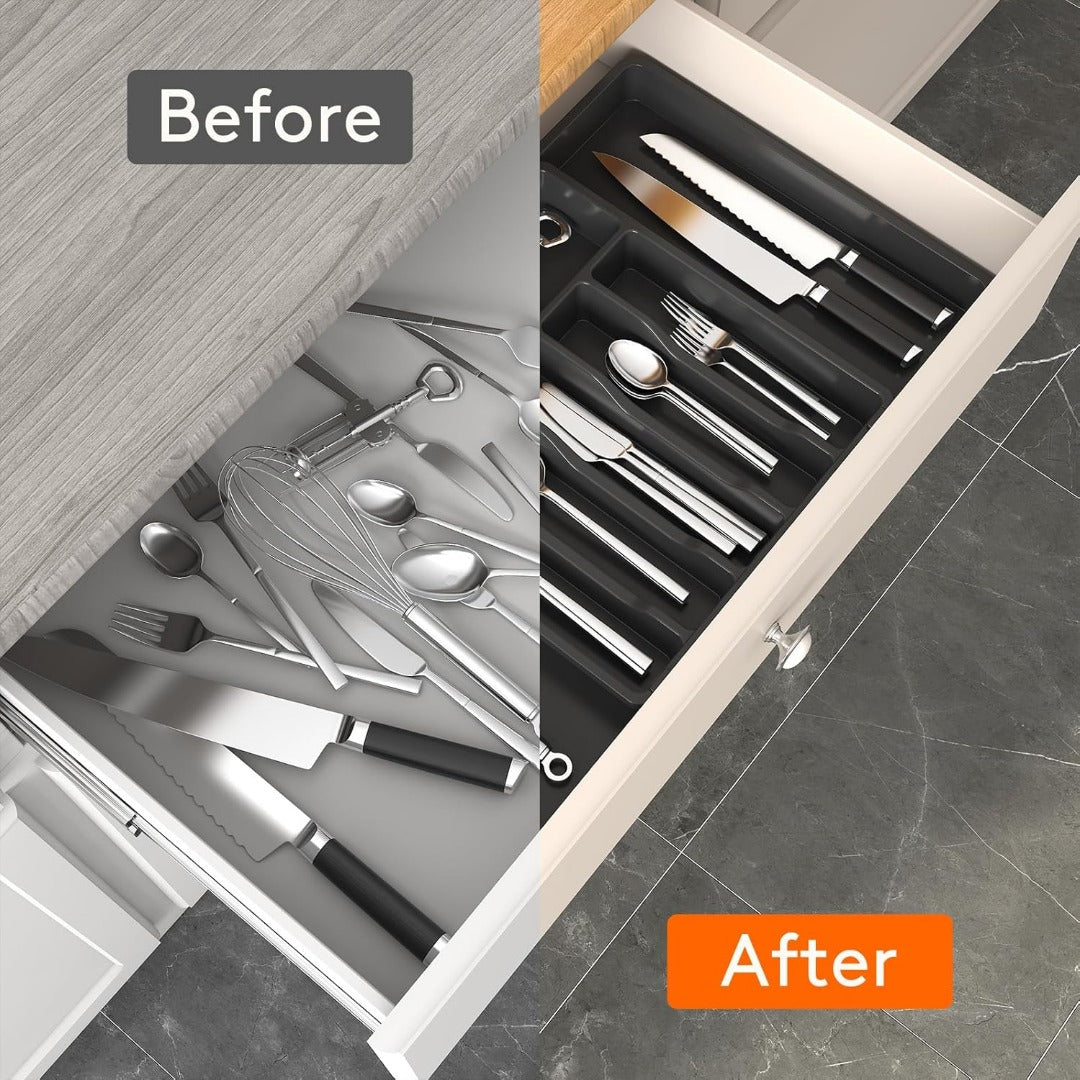 Jessica Flatware Drawer Organizer