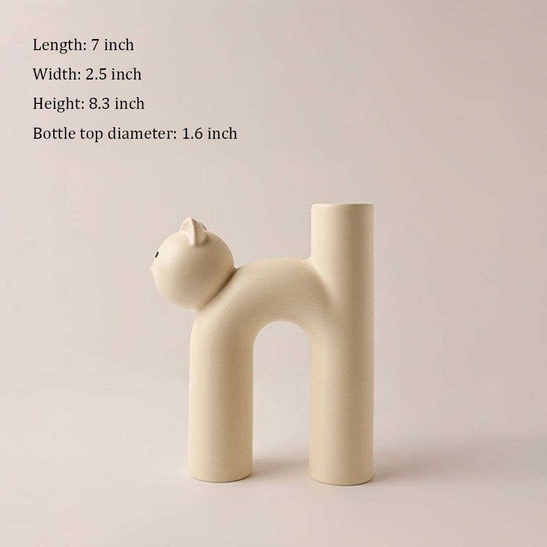 Cute Cat Vase
